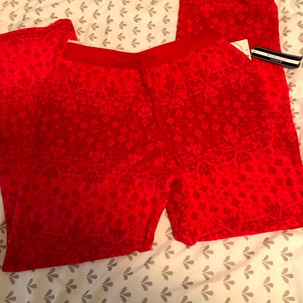 Red Pajama Bottoms